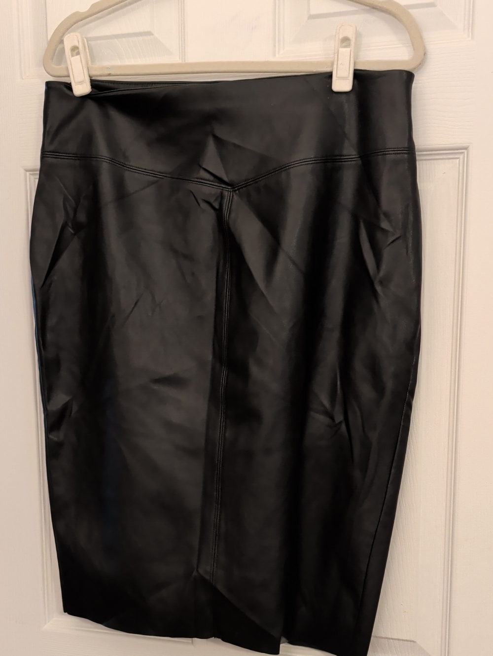 EUC Faux Leather Express Skirt